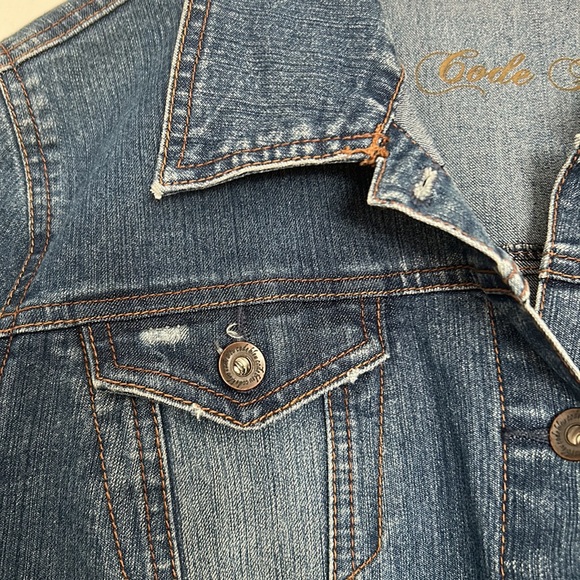 Woman code blue jean jacket size extra large nwt - Picture 2 of 4